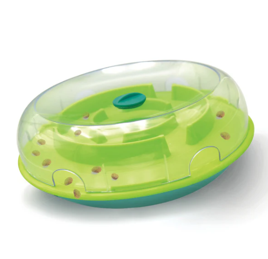 Nina Ottosson Wobble Bowl – Ralentiza la comida, estimula la mente y combate el aburrimiento 🐶🧠🍽️ - Imagen 3