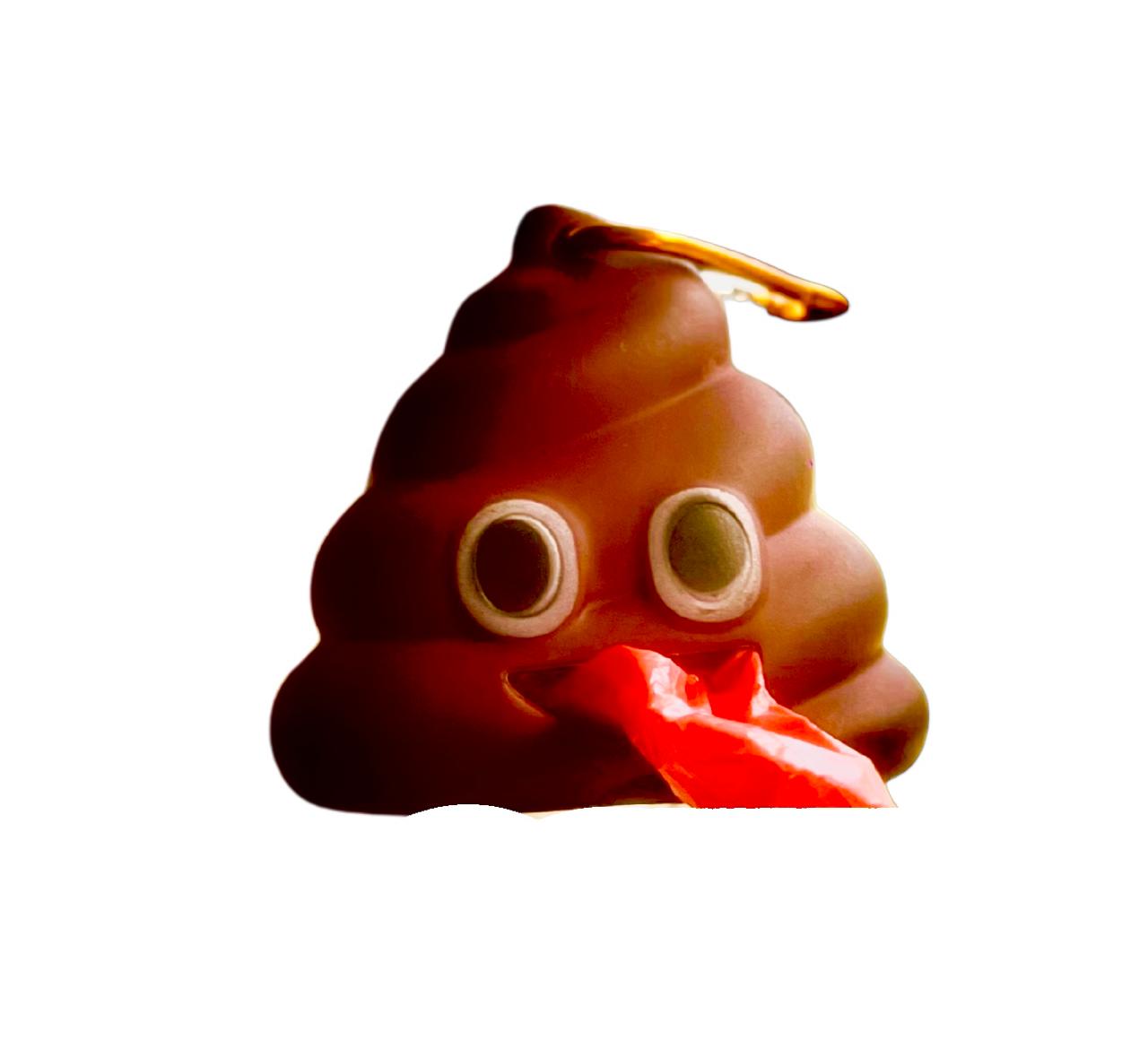 Dispensador de Bolsas Emoji 💩 – ¡Práctico y Divertido!